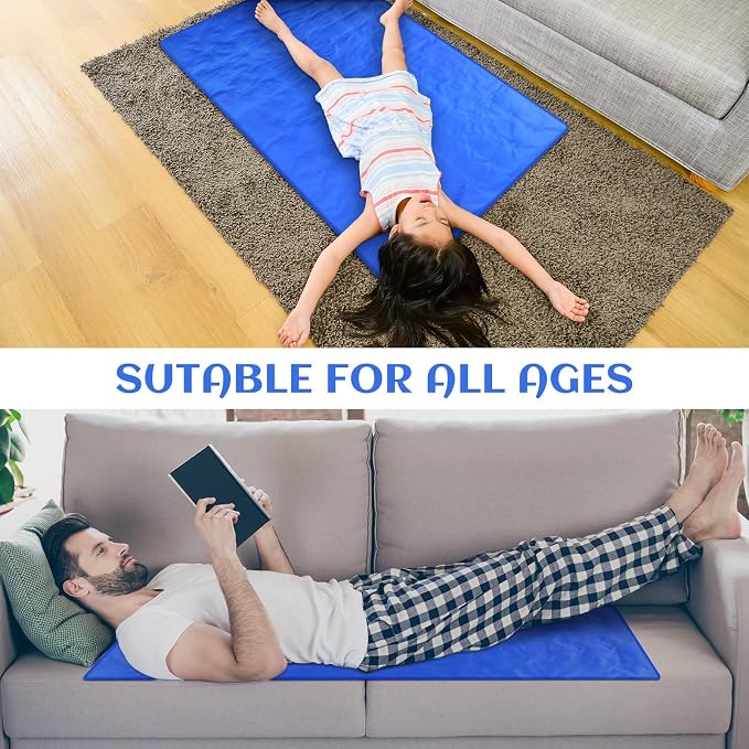 Cooling Pad Mat for Sleep Cooling Mattress Pad Gel for Bed, Relieve Pain - Image 6