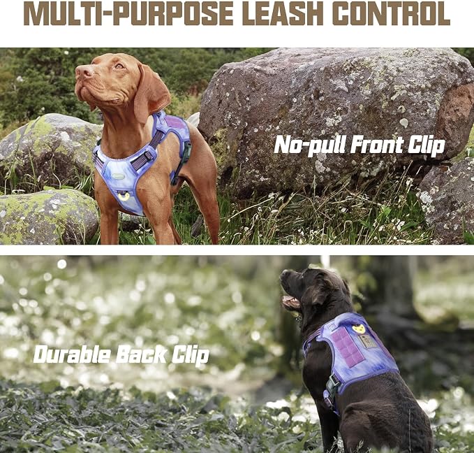 AUROTH Tactical Dog Harness for Large Dogs No Pull Adjustable Pet Harness - Image 4