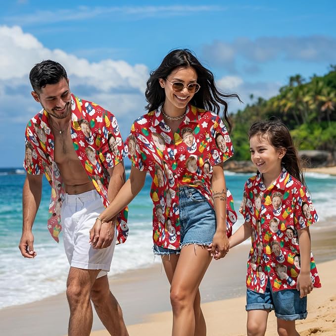 Custom Hawaiian Shirt with Face - Image 5