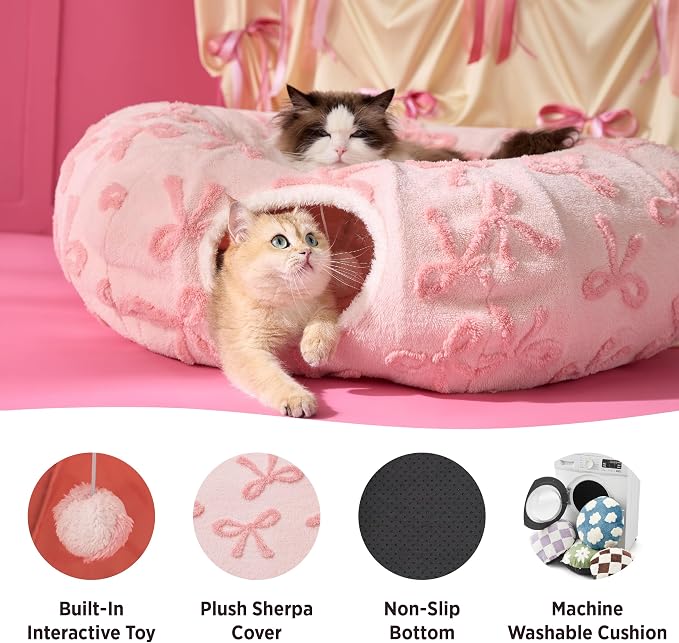 Lesure Large Cat Tunnel Bed - Image 3