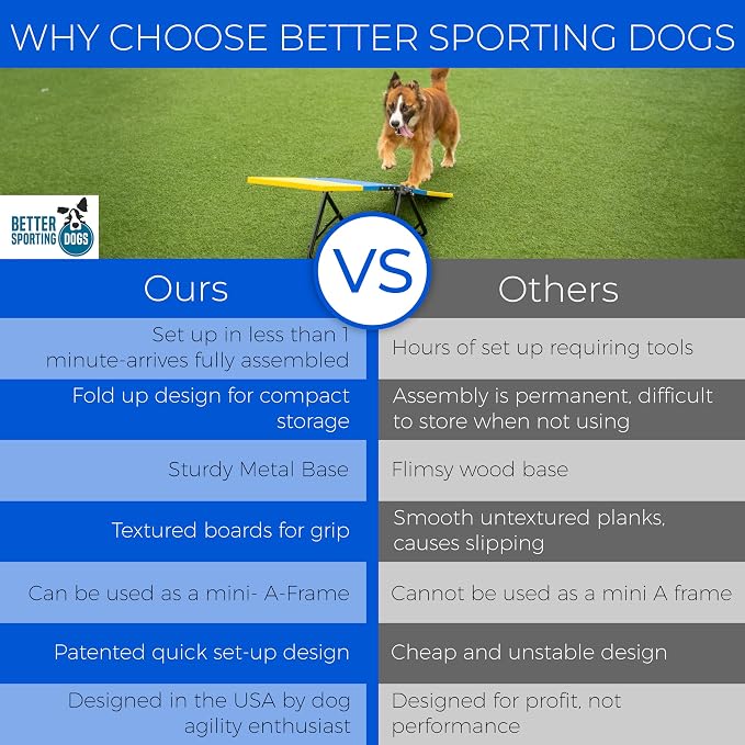 Better Sporting Dogs Practice See Saw | Dog Agility Teeter | Dog Agility - Image 2