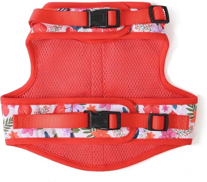 Mile High Life Dog Harness, Air Mesh Floral Vest Harness - Image 7