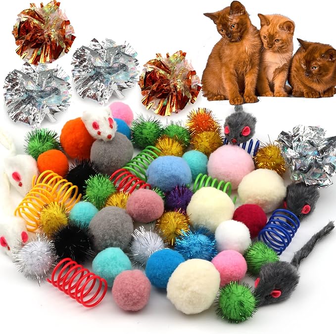 60 Pack Cat Toys - Image 9