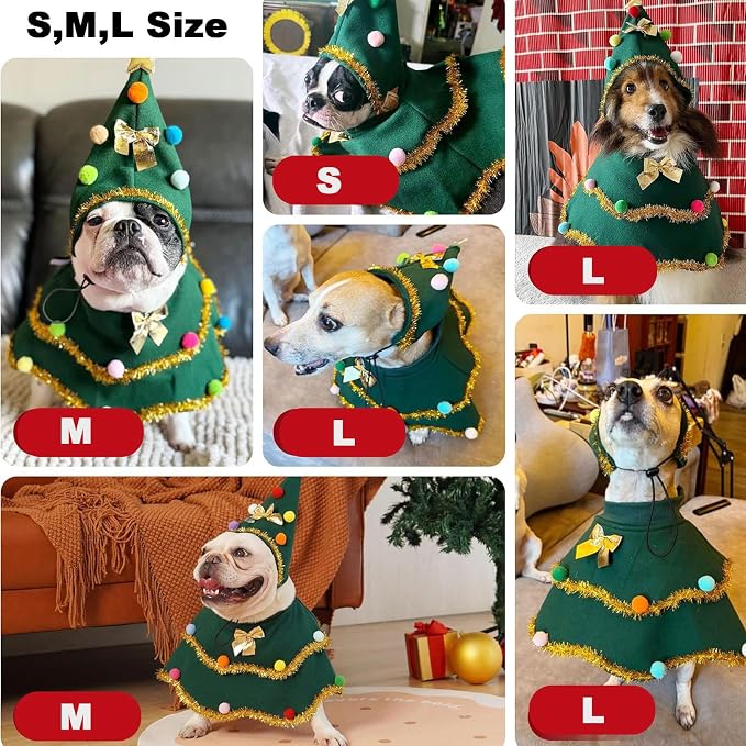 Christmas Pet Outfit，Custom Fit Holiday Clothes - Image 6