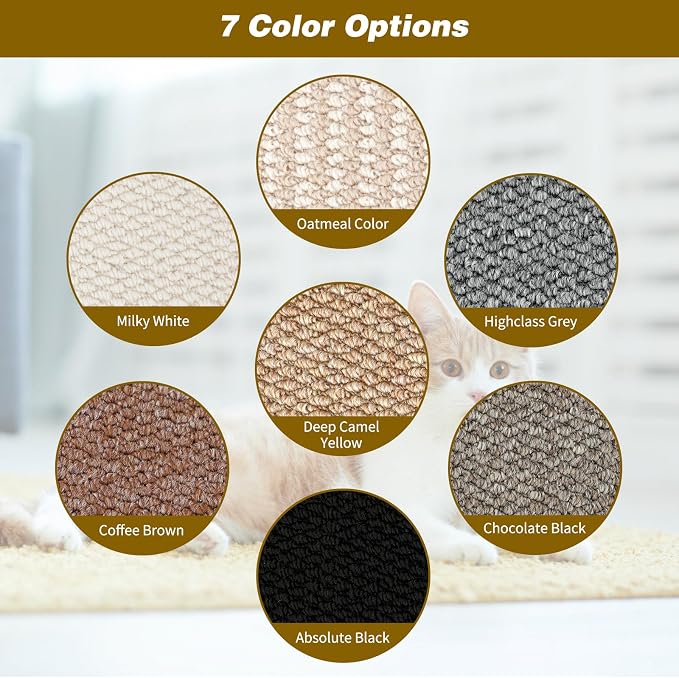 FHTONGE 71x15.8 Thickened Cat Wall Climbing Carpet - Image 9