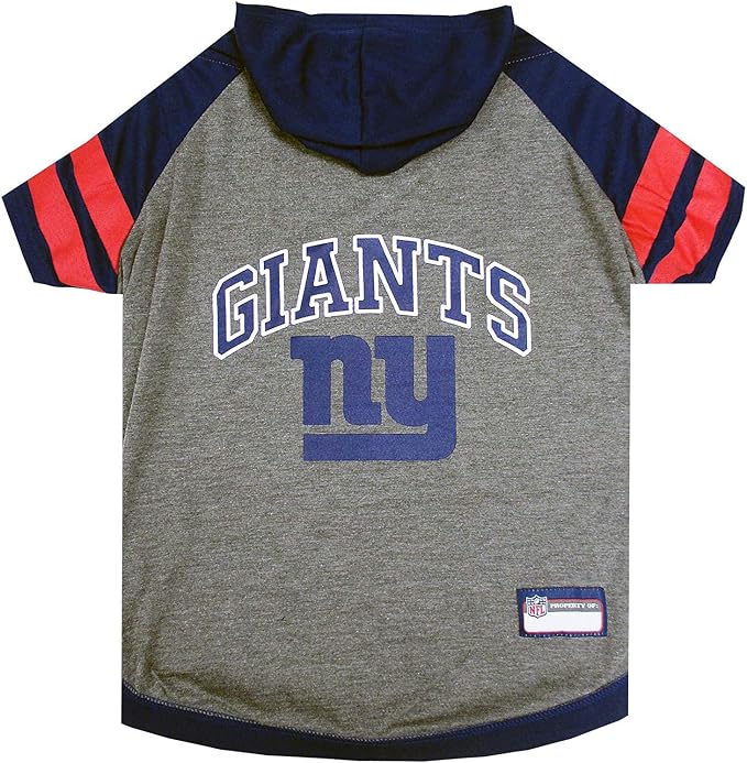Pets First NFL New York Giants Hoodie by PETSFIRST