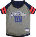 New York Giants Hoodie Tee Shirt by PETSFIRST