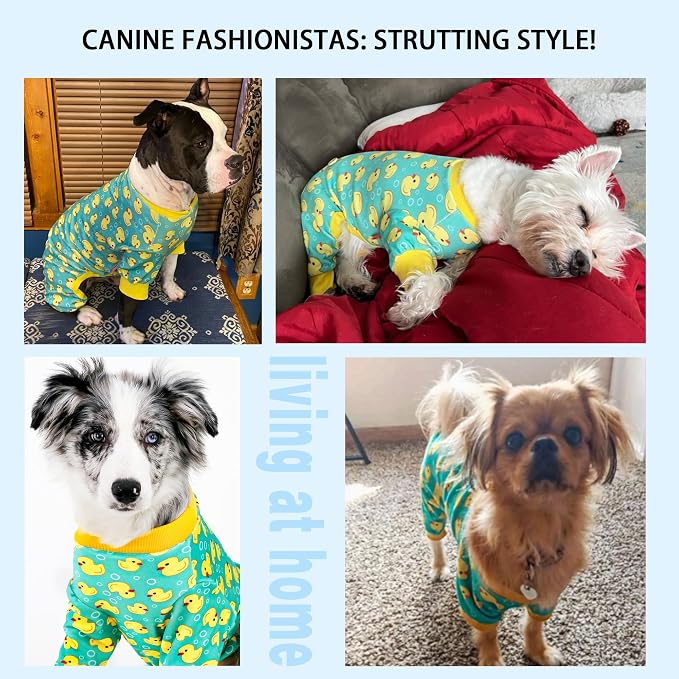 Paiaite Dog Pajamas Onesie: Comfortable Four-Legged Apparel - Image 4