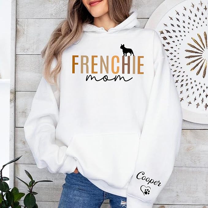 Personalized Dog Sweatshirt for Pet Lovers, Custom Name Crewneck, Cozy Gift for - Image 2