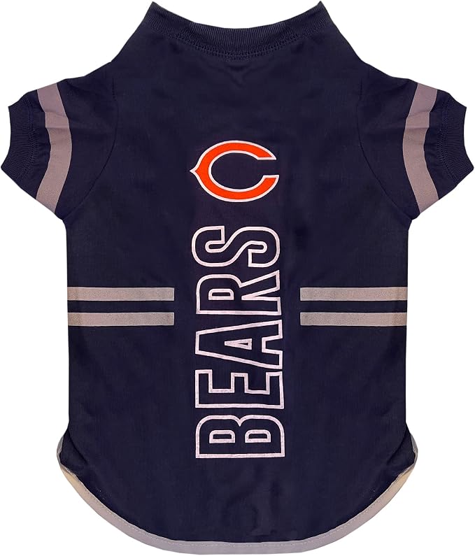Pets First NFL Chicago Bears Dog T-Shirt by PETSFIRST