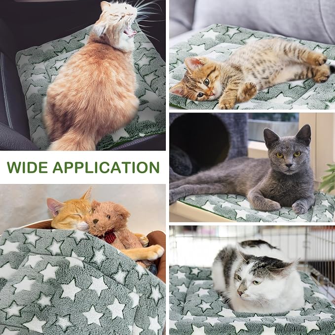 VitalCozy 4 Pcs Dog Crate Pads, Ultra Soft Warm Washable Anti-Slip Kennel Bed - Image 4