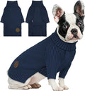 cyeollo Dog Sweaters for Medium Dogs Boy, Stretchy Warm Turtleneck Doggy by CYEOLLO