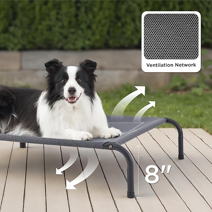 Bedsure Elevated Raised Cooling Cots Bed - Image 2