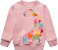 RETSUGO Toddler Baby Girls Sweatshirts Casual Pullover Crewneck Winter Long by RETSUGO