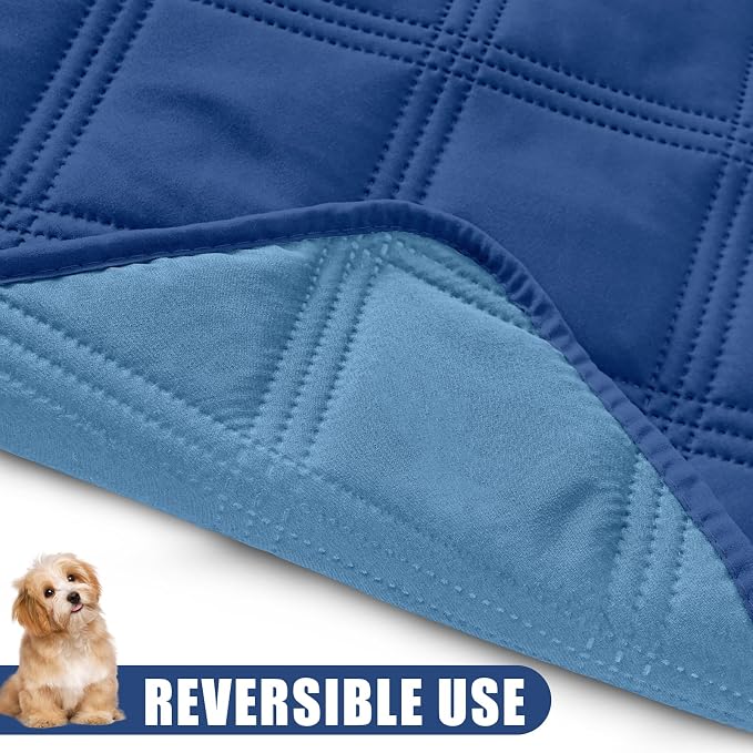 Smiry Waterproof Dog Bed Cover Blanket 30x70, Soft Reversible Pet Blanket - Image 3
