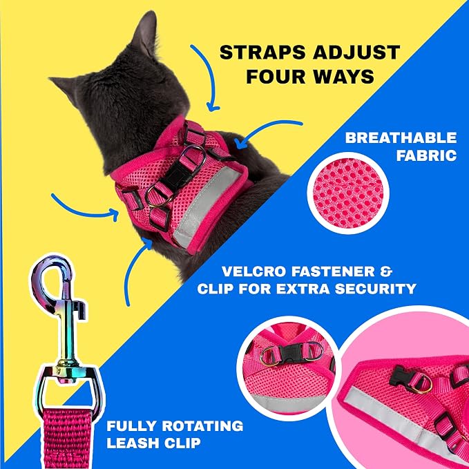 Travel Cat Harness and Leash Set - Image 3