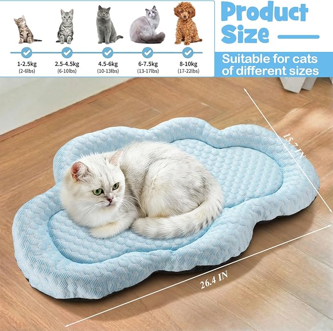Cooling Mat Summer Cool Pet Cat Sleeping Pad Thicken Puppy Sleeping Blanket - Image 2