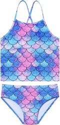 Jxstar Girls 2-Piece Bathing Suit Unicorn Swimsuits Swimwear Tankini by Jxstar