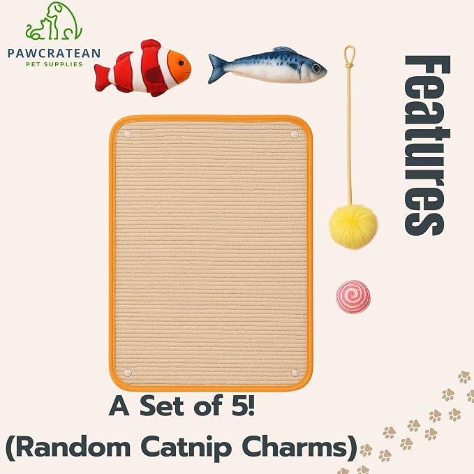 28 Inch Cat Wall Scratcher Pad - Image 4