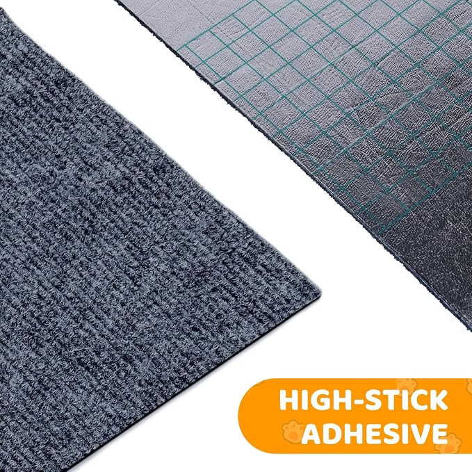 Cat Scratching Mat Self-Adhesive, DIY Climbing Cats Scratching Carpet - Image 2