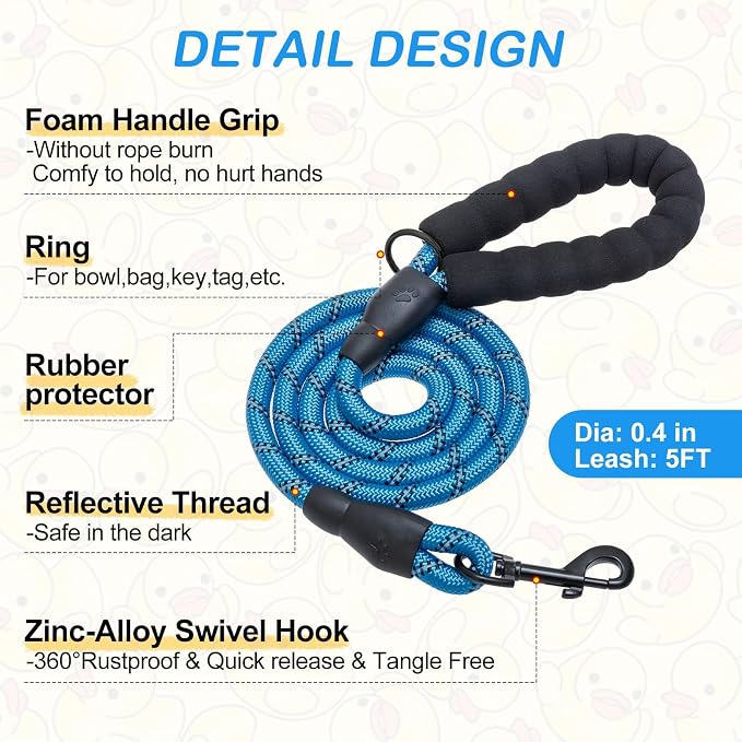 BEAUTYZOO Step in Dog Harness and Leash Set, Reflective Dog Harness No Pull No - Image 4