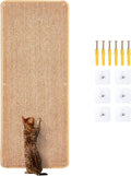 Natural Sisal Cat Scratcher Mat, Wall Scratcher Carpet, Cat Climbing Wall by Uranshin