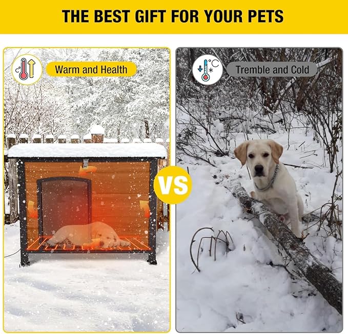 Aivituvin Heated Outdoor Dog House - Image 6