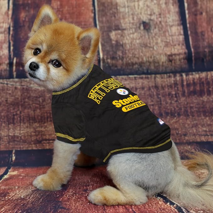 NFL Pittsburgh Steelers Dog T-shirt Small. - Image 2