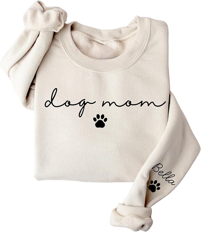 moonloom Dog Mom Sweatshirt, Animal Lover Gift, Custom crewneck - Image 8