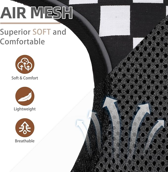 PUPTECK Soft Mesh Dog Harness and Leash Set Pet Puppy Cat Comfort Padded Vest - Image 2