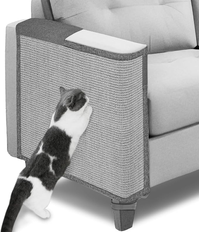 Cat Scratch Couch Protector, 23.6" L*19.6" W Scratching Furniture Protector Pad by Oroonoko