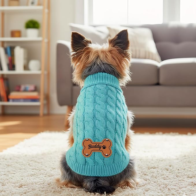 Personalized Small Dog Sweater - Image 3