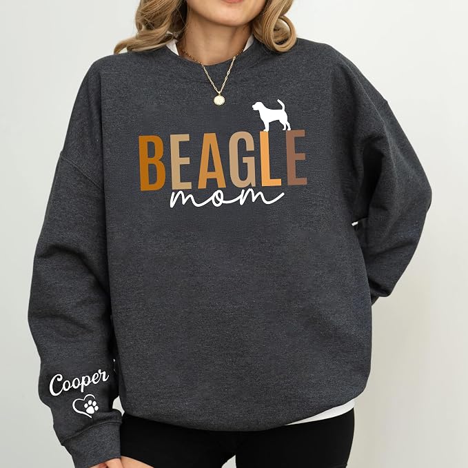 Personalized Dog Sweatshirt for Pet Lovers, Custom Name Crewneck, Cozy Gift for - Image 3