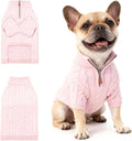 Small/Medium Dog Sweater, Warm Dog Winter Coat w/Sleeves, Comfortable High Neck by H%C3%B3P%C3%AAng-i%C3%BA