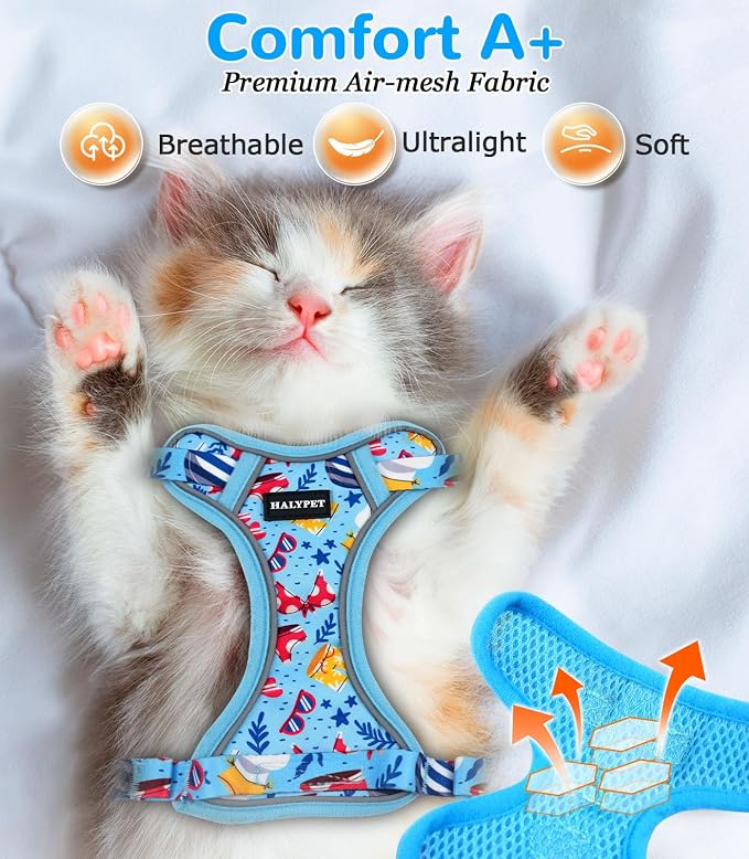 Halypet Cat Harness and Leash Set - Image 6