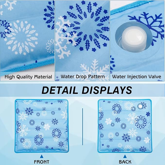 Dog Cooling Mat Water Injection Pet Cool Pads Dogs & Cats Pet Cooling Blanket - Image 3