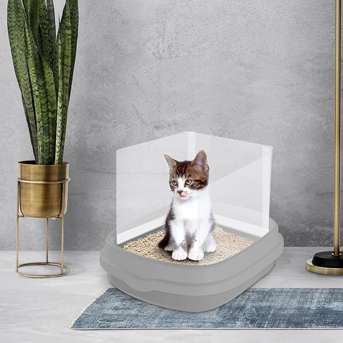 3 Pcs Cat Litter Box Splash Guard Pee Shields - Image 4