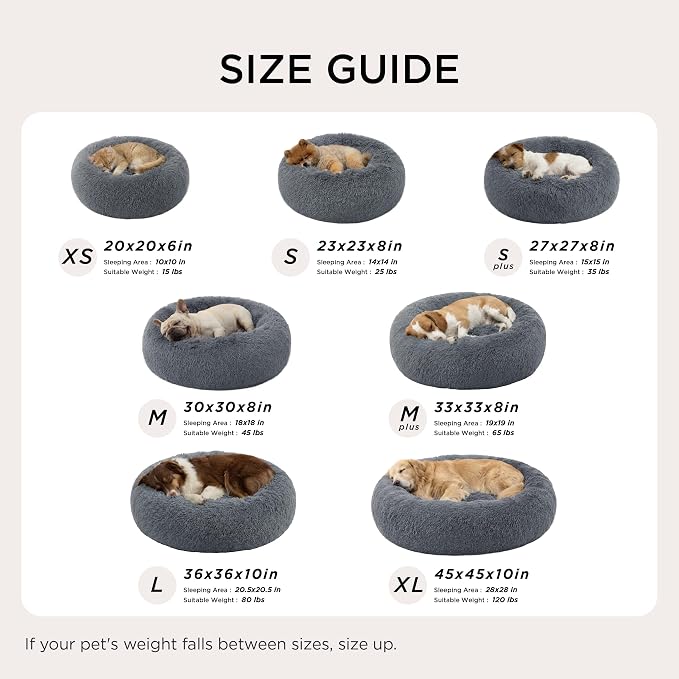Bedsure Calming Dog Bed for Small Dogs - Image 3