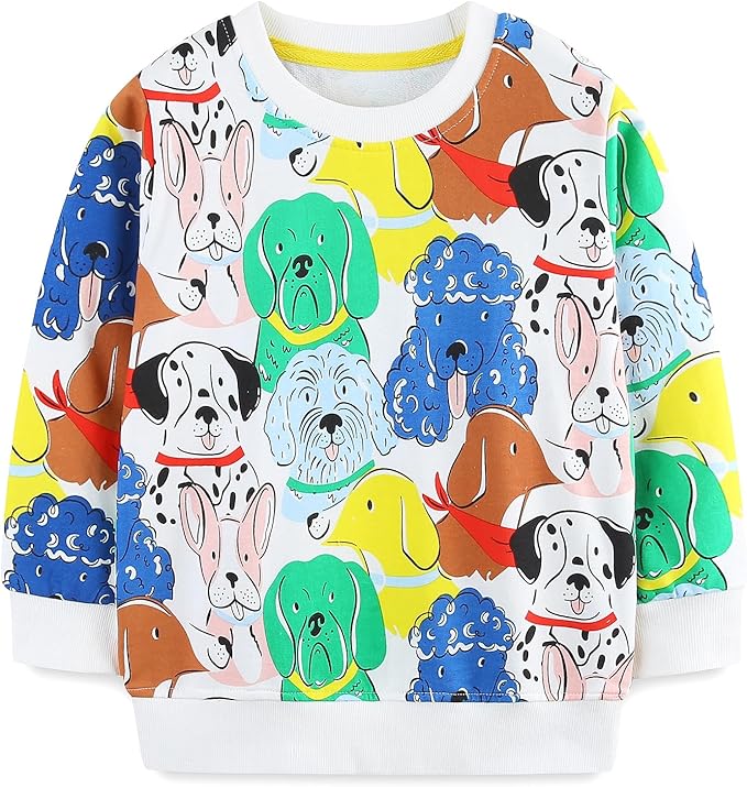 Bumeex Toddler Girl Sweatshirt Clothes Outfit, Cotton Crewneck Christmas by Bumeex