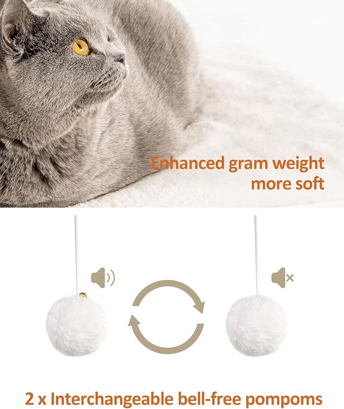 FourFurPets 43.8in 3-Tier Modern Cat Tree Tower Condo, Cat Scratch Posts - Image 5