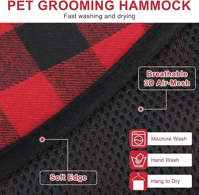 BEAUTYZOO Dog Grooming Hammock Harness - Image 2