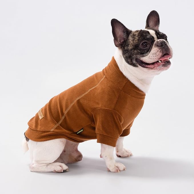 Fitwarm 3 Pack Classic Fleece Dog Sweater, Turtleneck Dog Sweatshirt, Winter - Image 3