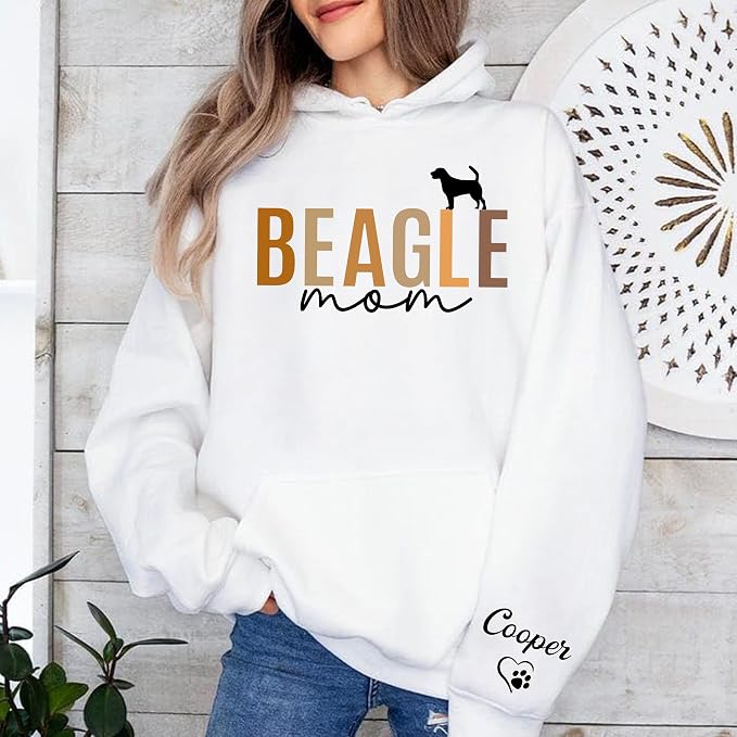 Personalized Dog Sweatshirt for Pet Lovers, Custom Name Crewneck, Cozy Gift for - Image 2