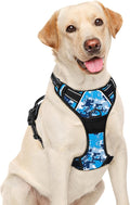 BARKBAY No Pull Dog Harness Large Step in Reflective Dog Harness by BARKBAY