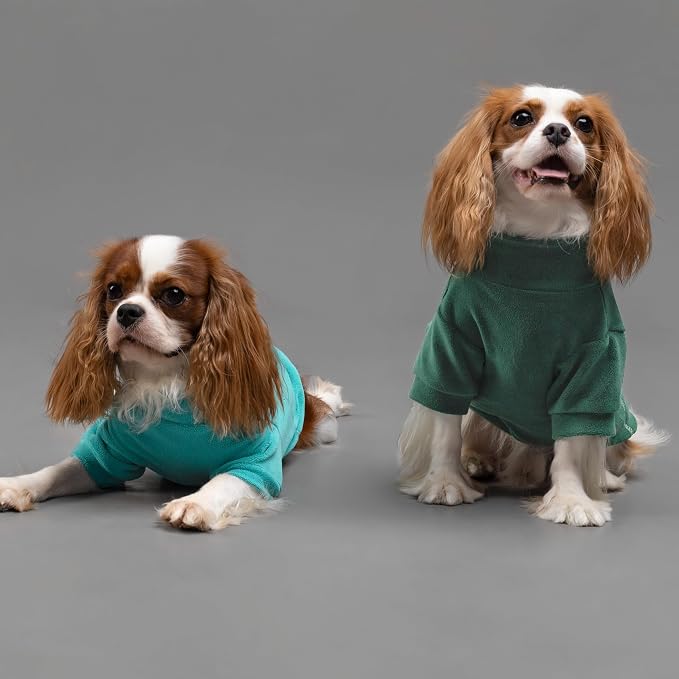 Fitwarm 3 Pack Fleece Dog Sweater, Turtleneck Dog Sweatshirt, Dog Winter Clothes - Image 4