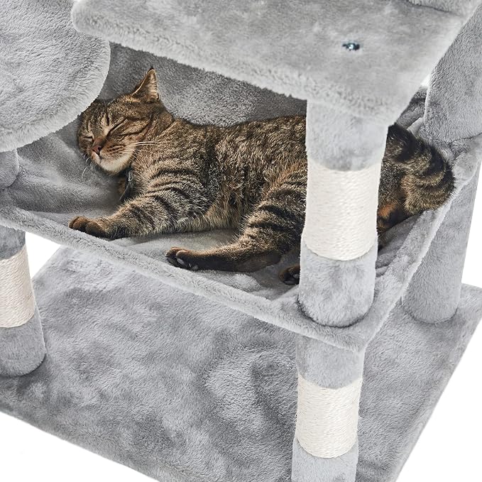 Catinsider 46.5 inches Cat Tree Multi-Level Cat Tower - Image 3