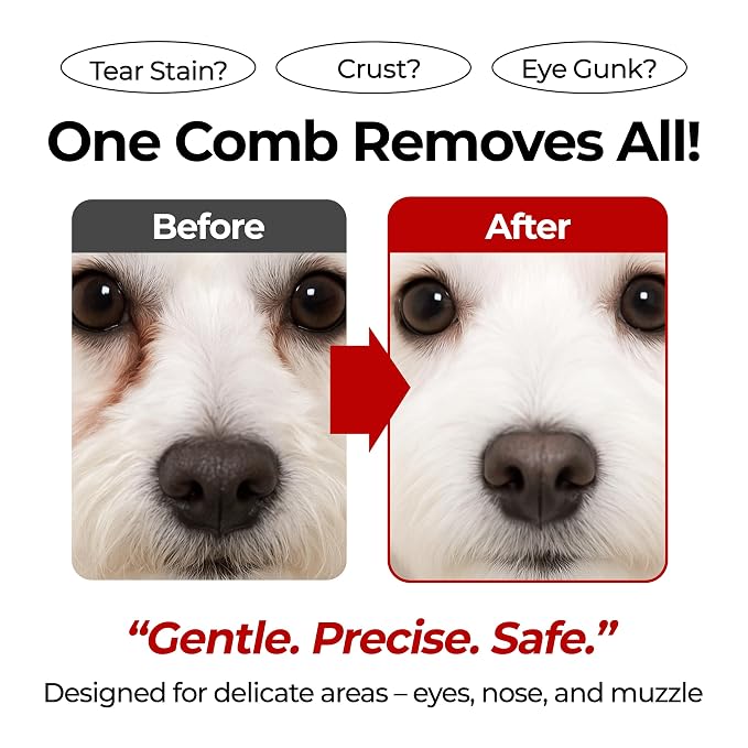 JAYU PET Facial Grooming Comb - Image 3