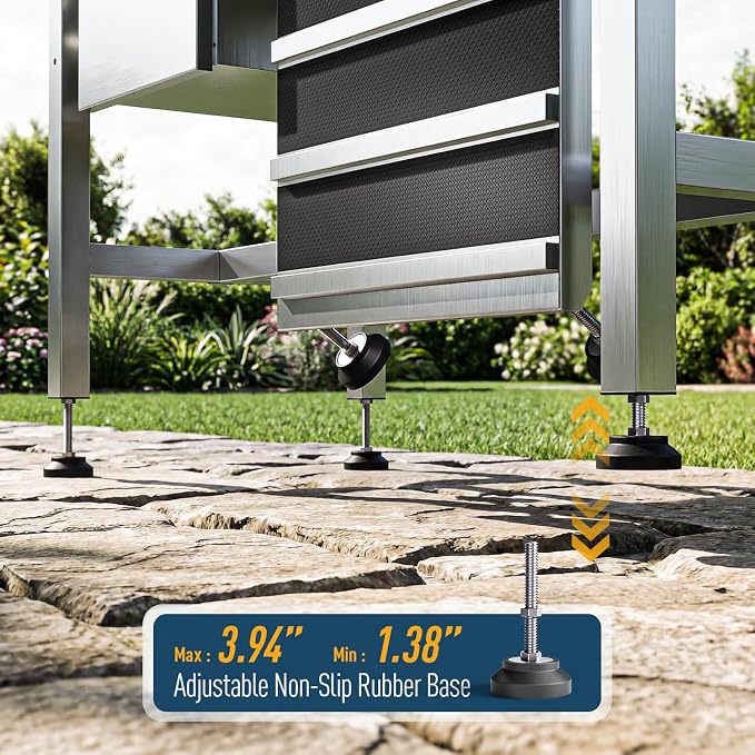 46" Dog Wash Station, 304 Stainless Steel, Side Ramp, 440 lb - Image 6