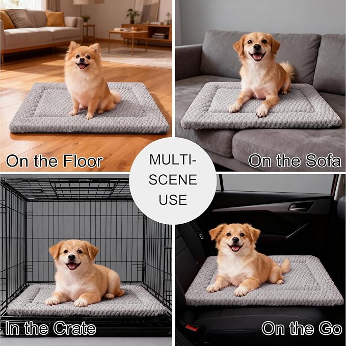 Dog Bed Mat - Dog Crate Pad - Reversible Mat - Image 6