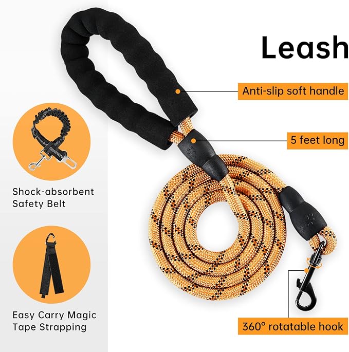 IVY&LANE No Pull Dog Harness for Medium Dogs, Dog Vest Harness - Image 3